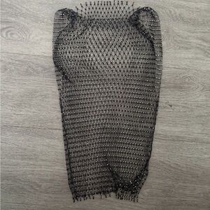 Amazon Black Mesh Tank Top